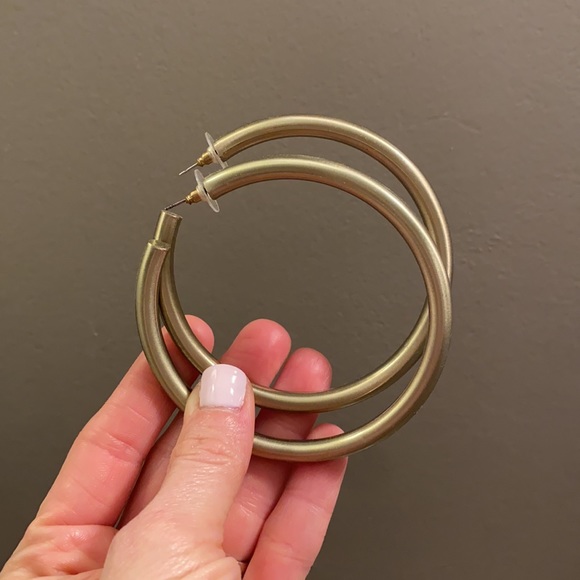 Jewelry - Large hoop earrings